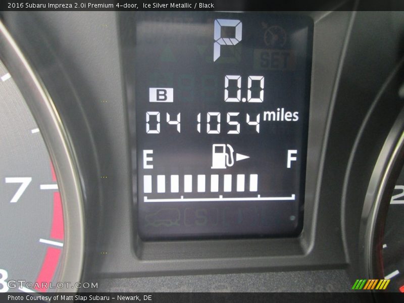Ice Silver Metallic / Black 2016 Subaru Impreza 2.0i Premium 4-door