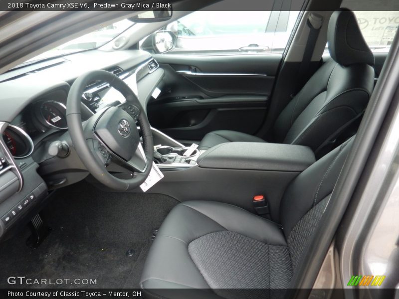 Predawn Gray Mica / Black 2018 Toyota Camry XSE V6