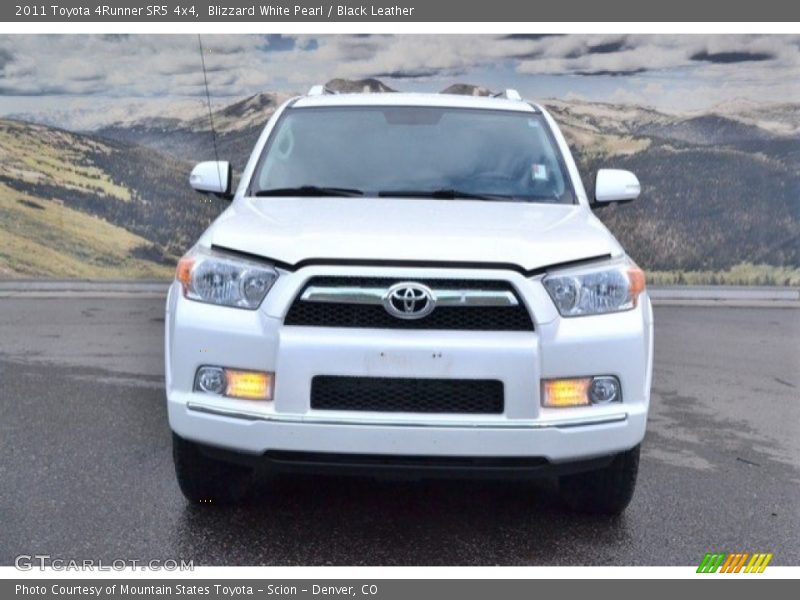 Blizzard White Pearl / Black Leather 2011 Toyota 4Runner SR5 4x4