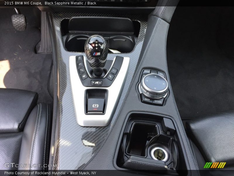 Black Sapphire Metallic / Black 2015 BMW M6 Coupe