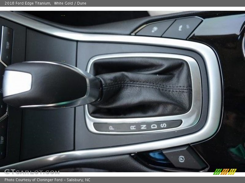 White Gold / Dune 2018 Ford Edge Titanium