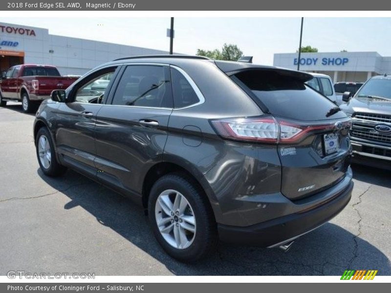Magnetic / Ebony 2018 Ford Edge SEL AWD