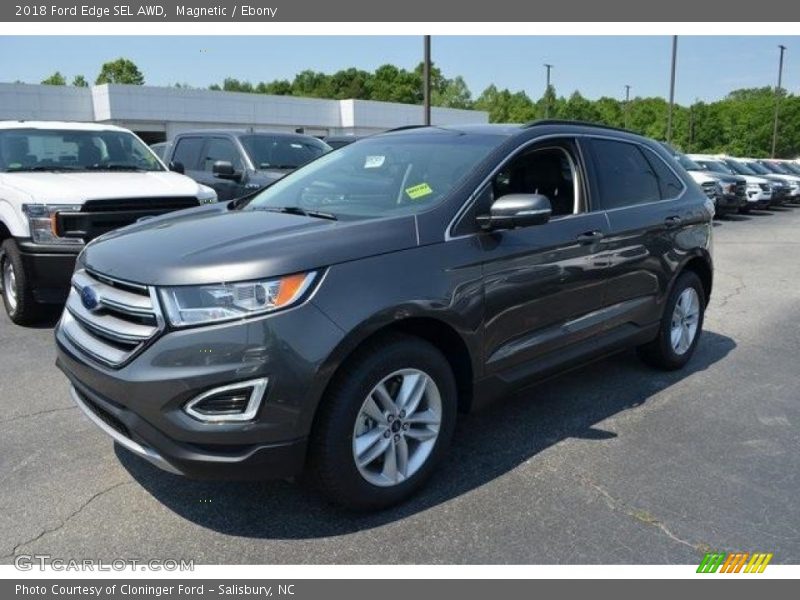 Magnetic / Ebony 2018 Ford Edge SEL AWD