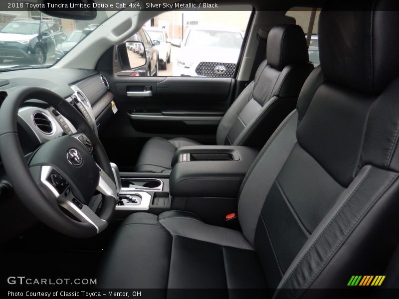 Front Seat of 2018 Tundra Limited Double Cab 4x4