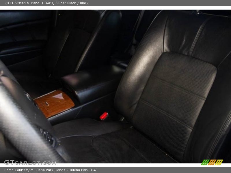 Super Black / Black 2011 Nissan Murano LE AWD