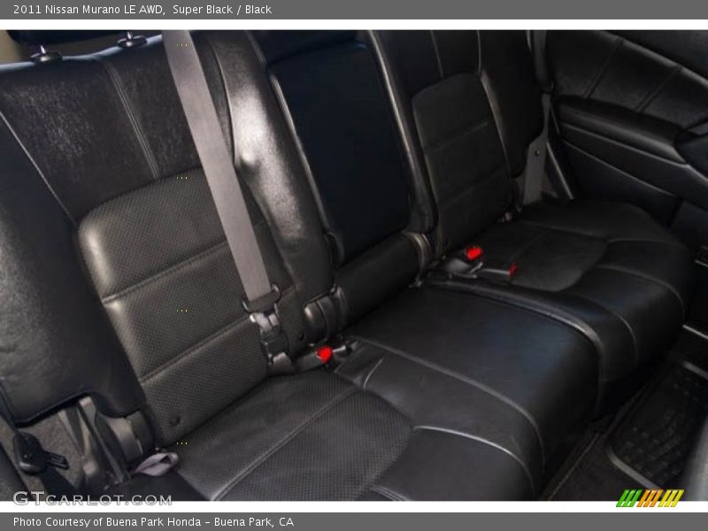 Super Black / Black 2011 Nissan Murano LE AWD