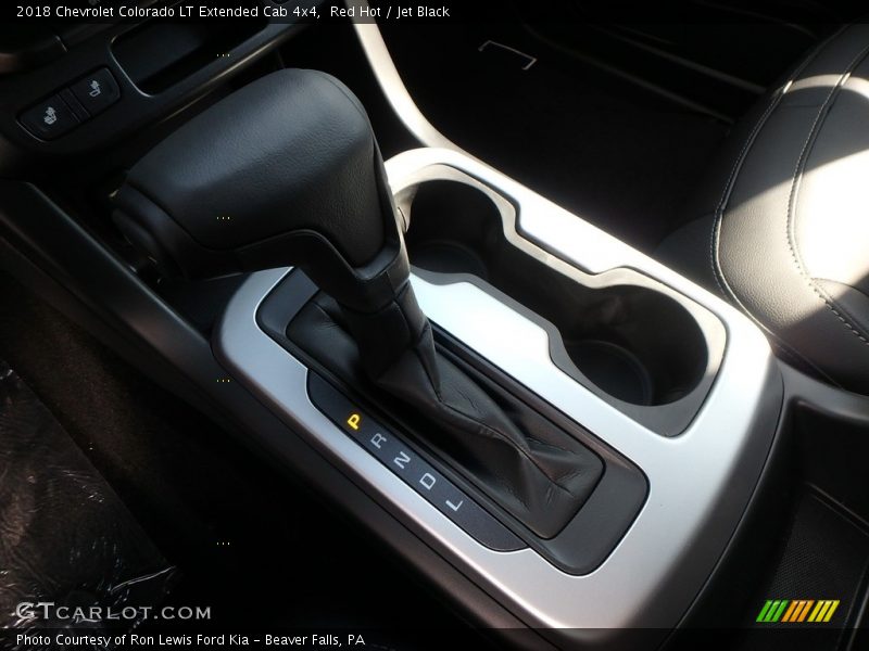  2018 Colorado LT Extended Cab 4x4 8 Speed Automatic Shifter