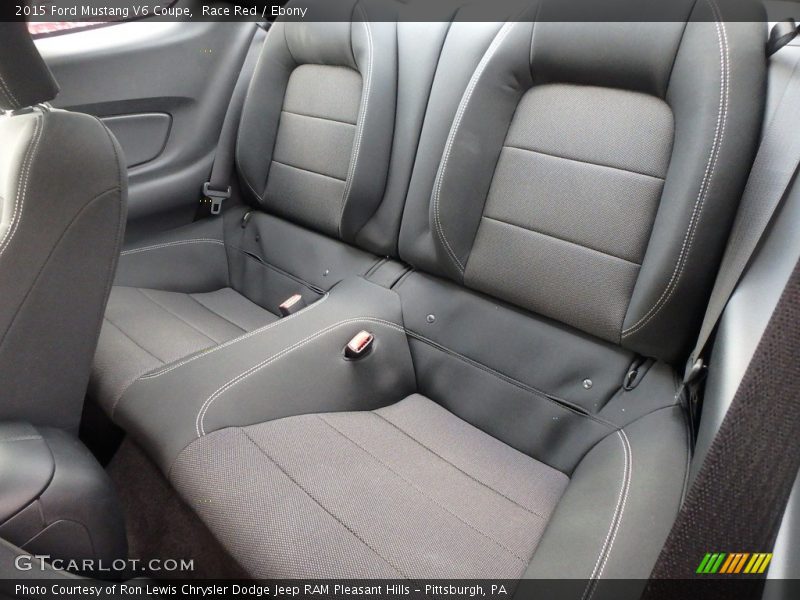 Race Red / Ebony 2015 Ford Mustang V6 Coupe