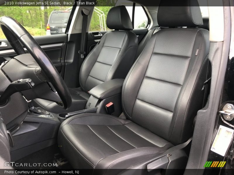 Black / Titan Black 2010 Volkswagen Jetta SE Sedan