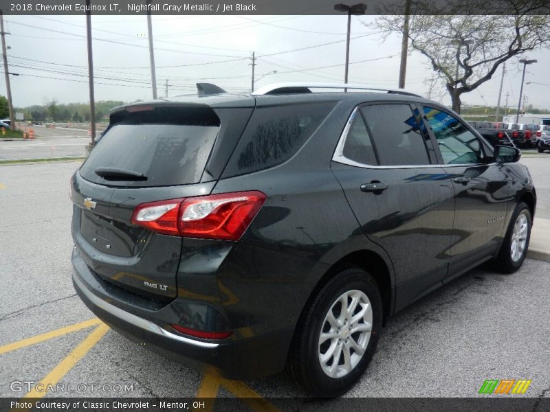 Nightfall Gray Metallic / Jet Black 2018 Chevrolet Equinox LT