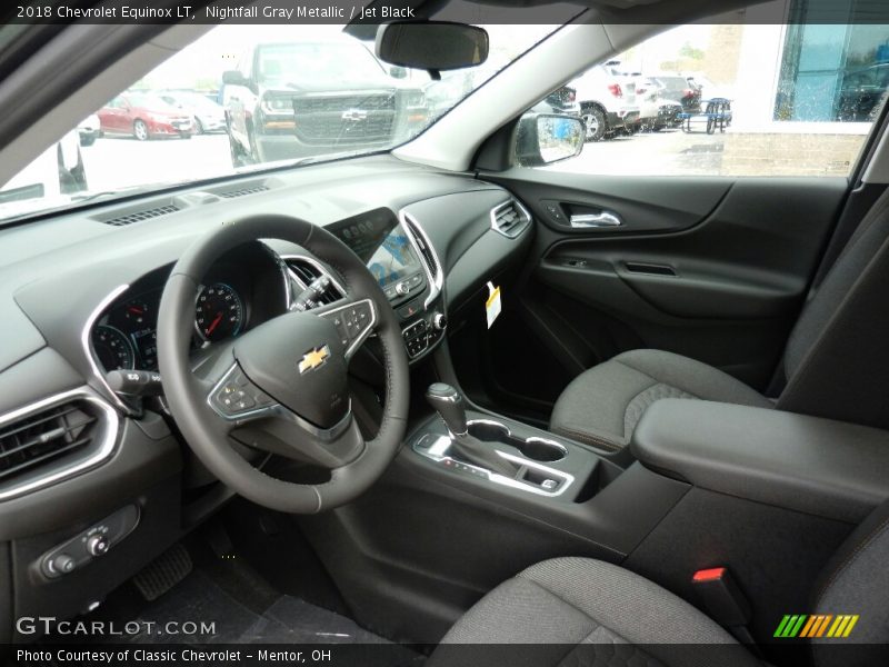 Nightfall Gray Metallic / Jet Black 2018 Chevrolet Equinox LT