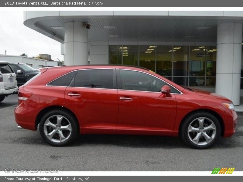 Barcelona Red Metallic / Ivory 2013 Toyota Venza XLE