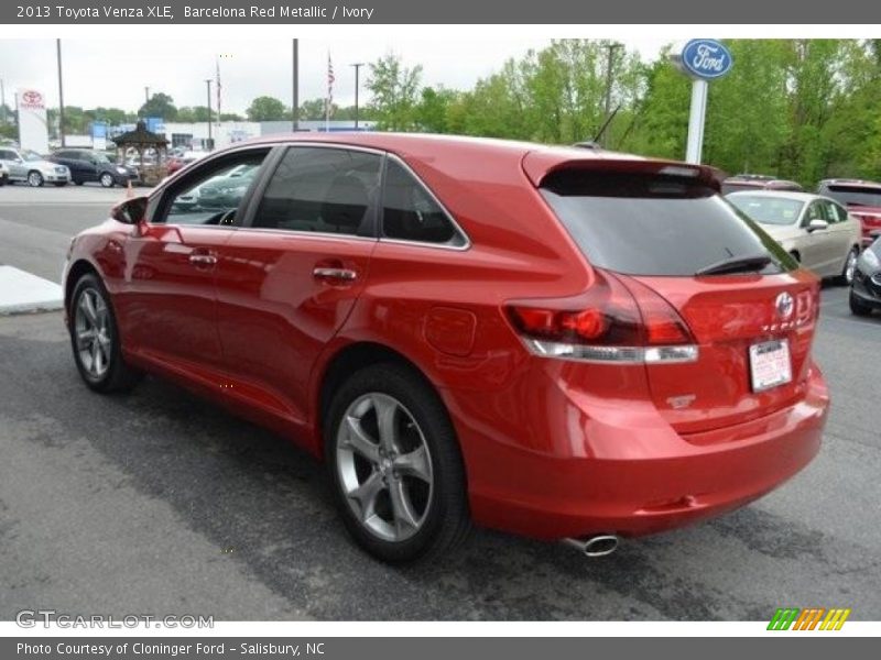 Barcelona Red Metallic / Ivory 2013 Toyota Venza XLE