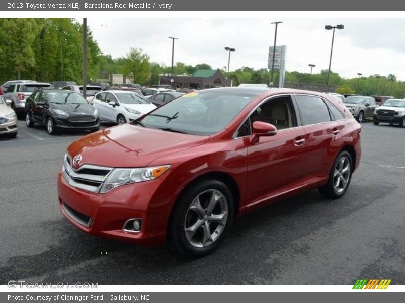 Barcelona Red Metallic / Ivory 2013 Toyota Venza XLE