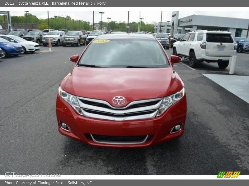 Barcelona Red Metallic / Ivory 2013 Toyota Venza XLE