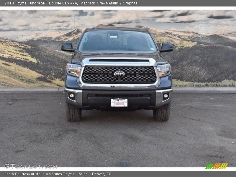 Magnetic Gray Metallic / Graphite 2018 Toyota Tundra SR5 Double Cab 4x4