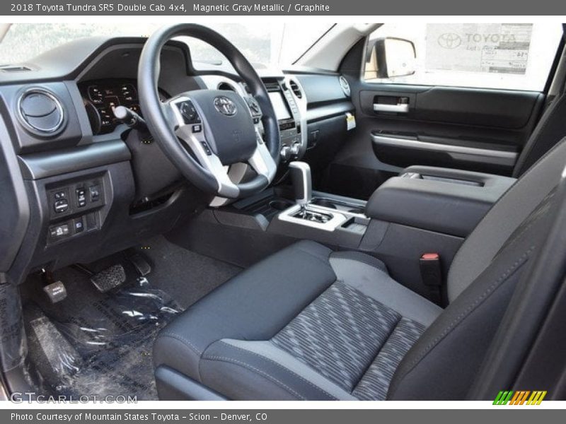 Magnetic Gray Metallic / Graphite 2018 Toyota Tundra SR5 Double Cab 4x4