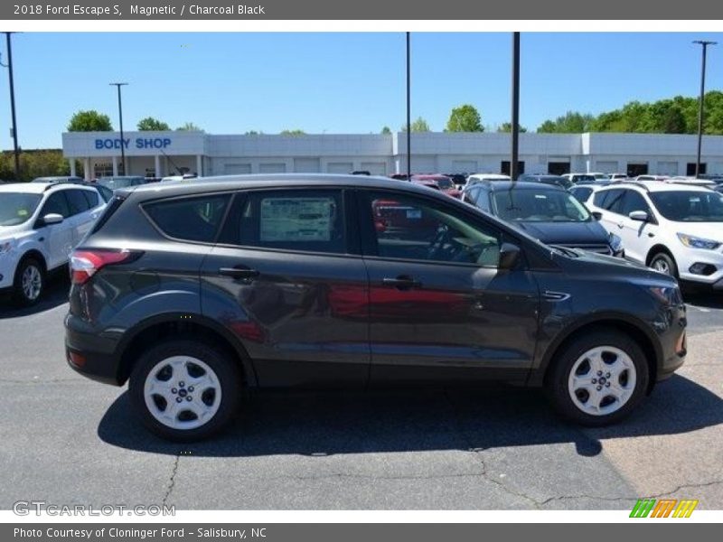 Magnetic / Charcoal Black 2018 Ford Escape S