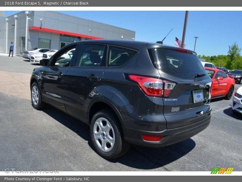 Magnetic / Charcoal Black 2018 Ford Escape S