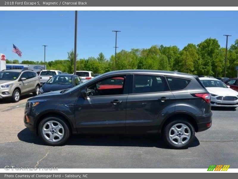 Magnetic / Charcoal Black 2018 Ford Escape S