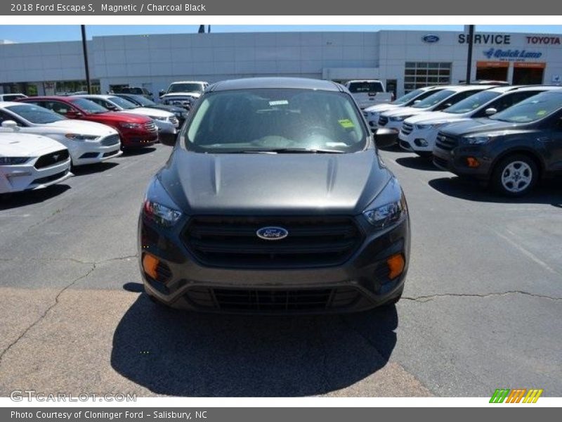 Magnetic / Charcoal Black 2018 Ford Escape S