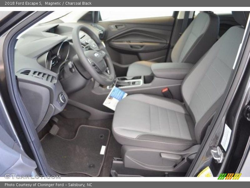 Magnetic / Charcoal Black 2018 Ford Escape S