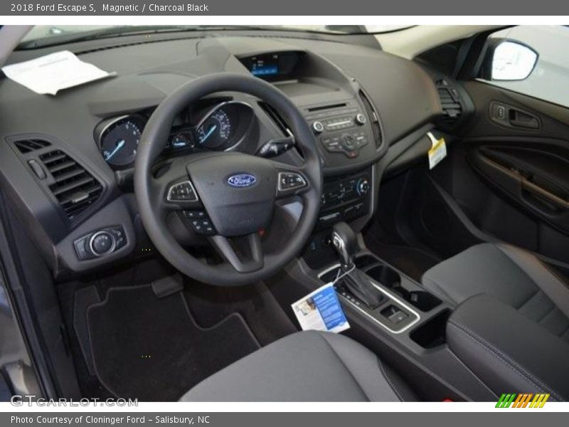 Magnetic / Charcoal Black 2018 Ford Escape S