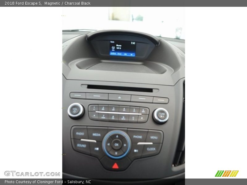 Magnetic / Charcoal Black 2018 Ford Escape S