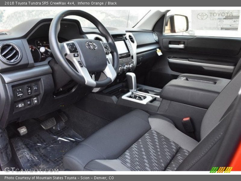 Inferno Orange / Black 2018 Toyota Tundra SR5 CrewMax 4x4