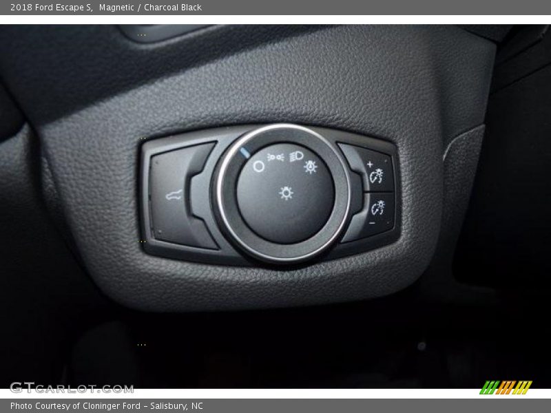 Magnetic / Charcoal Black 2018 Ford Escape S