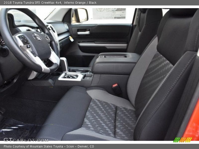 Inferno Orange / Black 2018 Toyota Tundra SR5 CrewMax 4x4