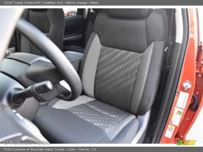 Inferno Orange / Black 2018 Toyota Tundra SR5 CrewMax 4x4