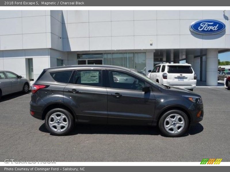 Magnetic / Charcoal Black 2018 Ford Escape S