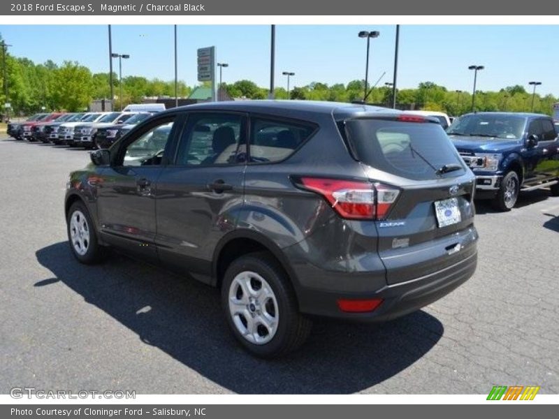Magnetic / Charcoal Black 2018 Ford Escape S