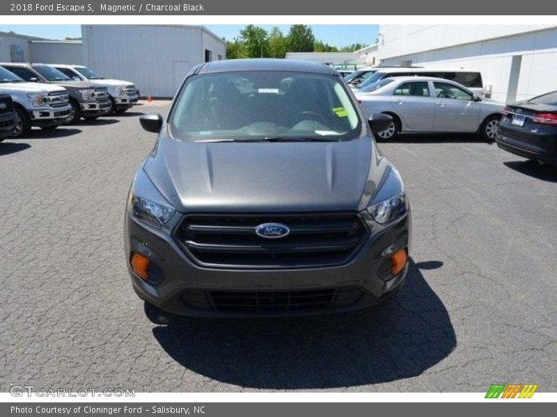 Magnetic / Charcoal Black 2018 Ford Escape S