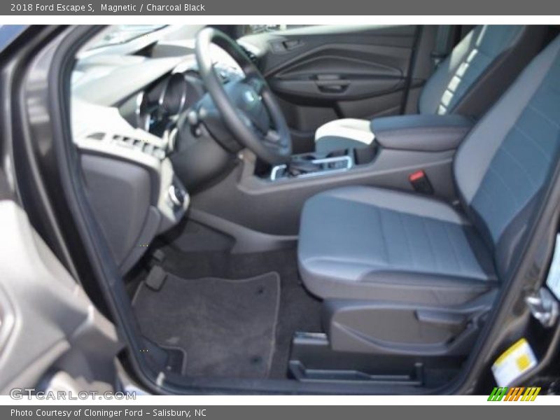 Magnetic / Charcoal Black 2018 Ford Escape S