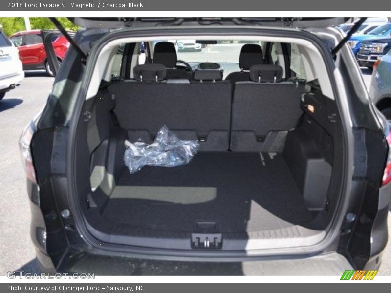 Magnetic / Charcoal Black 2018 Ford Escape S