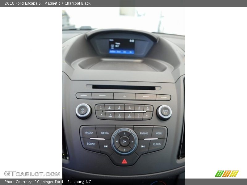 Magnetic / Charcoal Black 2018 Ford Escape S