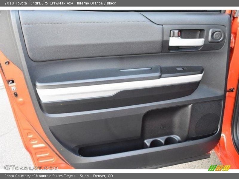 Inferno Orange / Black 2018 Toyota Tundra SR5 CrewMax 4x4