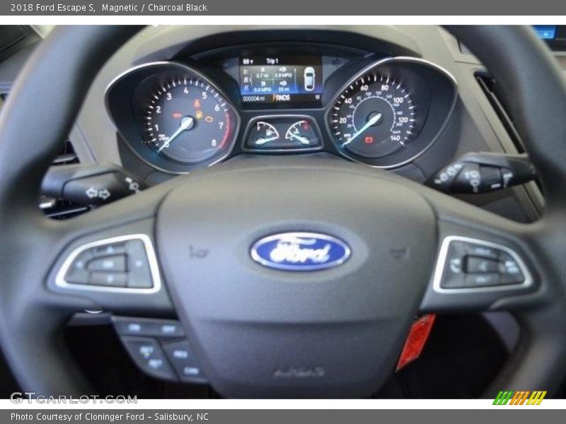 Magnetic / Charcoal Black 2018 Ford Escape S