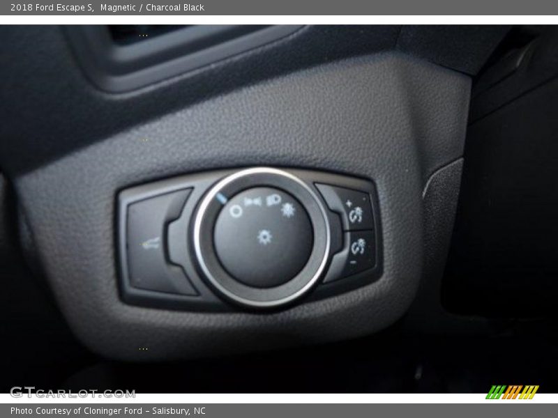 Magnetic / Charcoal Black 2018 Ford Escape S