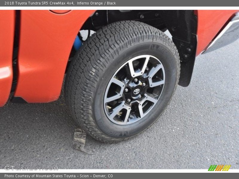 Inferno Orange / Black 2018 Toyota Tundra SR5 CrewMax 4x4