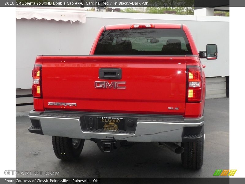 Cardinal Red / Jet Black/­Dark Ash 2018 GMC Sierra 2500HD Double Cab 4x4