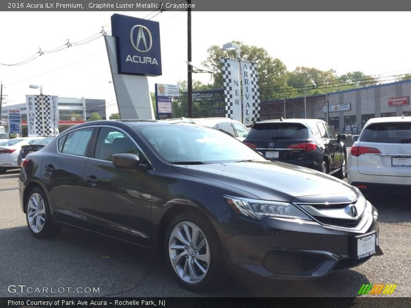 Graphite Luster Metallic / Graystone 2016 Acura ILX Premium