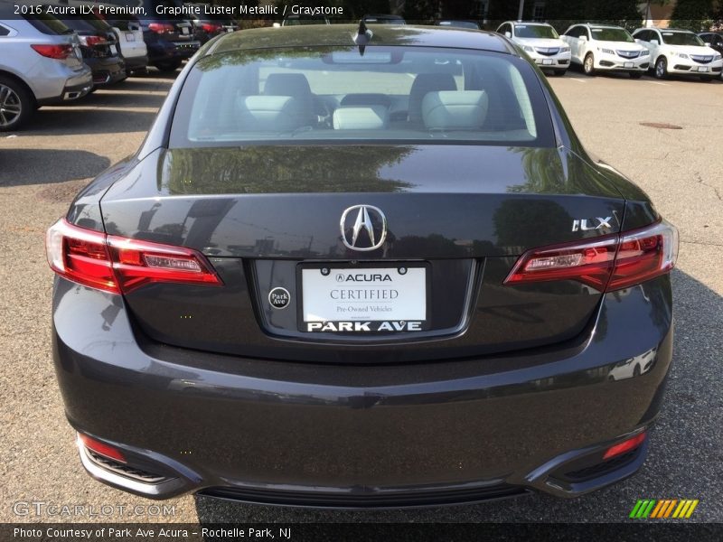Graphite Luster Metallic / Graystone 2016 Acura ILX Premium
