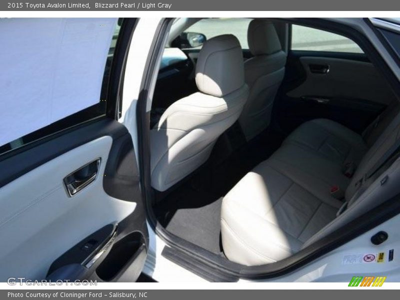 Blizzard Pearl / Light Gray 2015 Toyota Avalon Limited