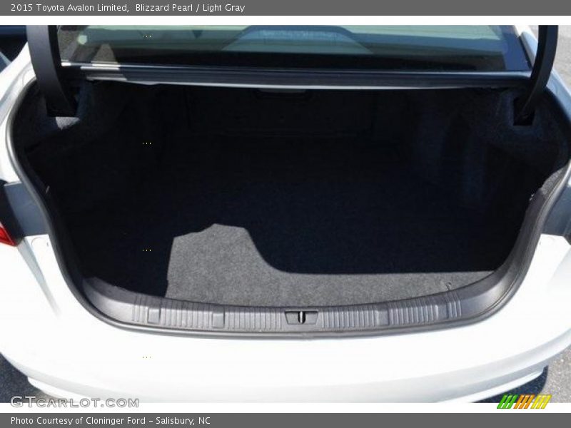 Blizzard Pearl / Light Gray 2015 Toyota Avalon Limited