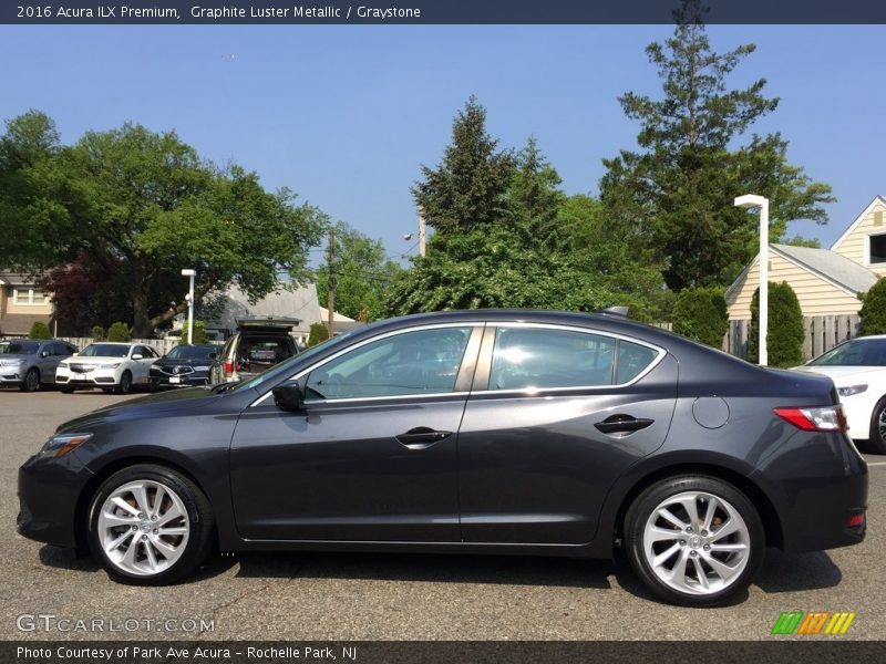 Graphite Luster Metallic / Graystone 2016 Acura ILX Premium