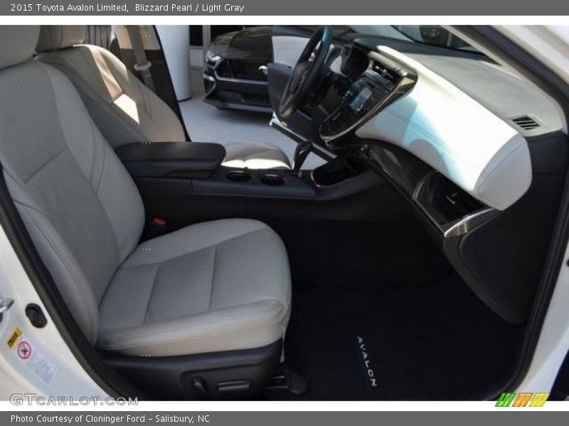 Blizzard Pearl / Light Gray 2015 Toyota Avalon Limited