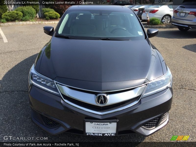 Graphite Luster Metallic / Graystone 2016 Acura ILX Premium